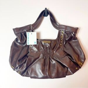 Matt & Nat Brown Vegan Leather Laika Bag NWT